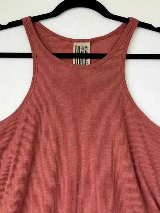 Free People Ribbed Racerback Tank - Picture 3 of 6